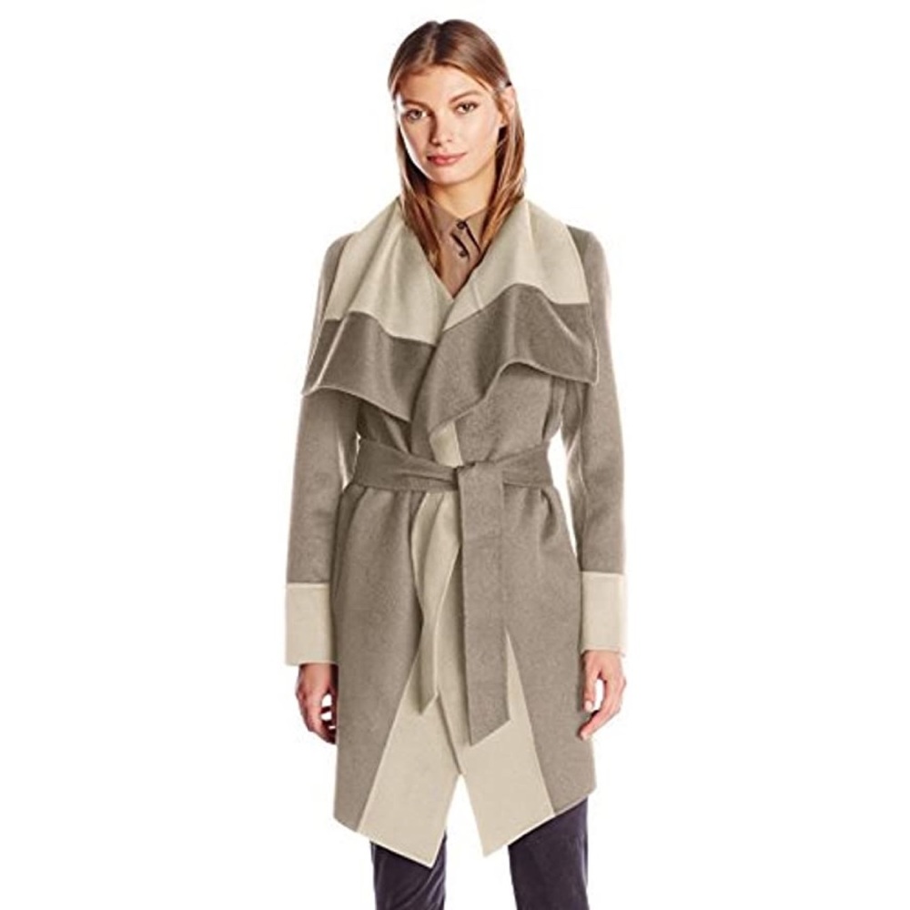 DIANE VON FURSTENBERG MACKENZIE WRAP COAT